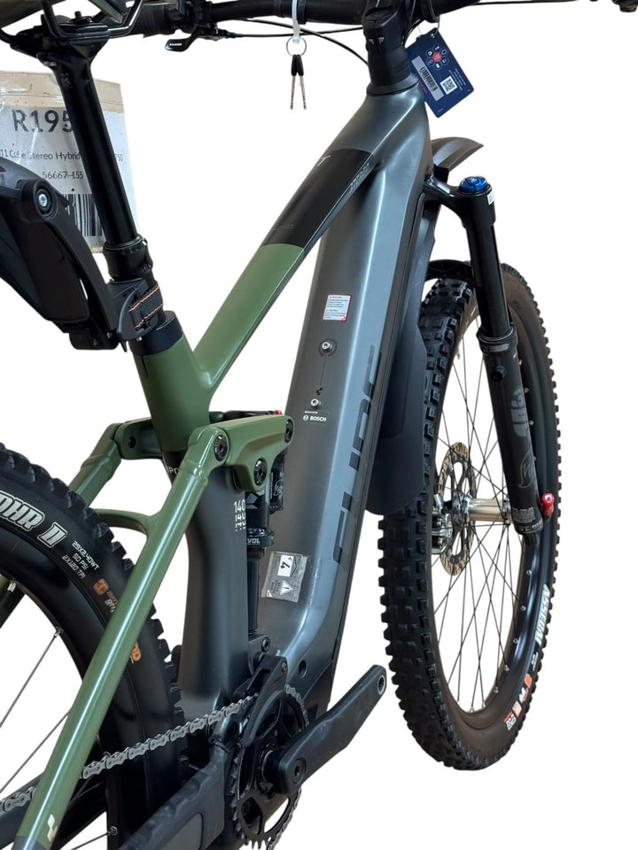 Cube Stereo Hybrid 140 HPC TM 750 29 inch E-Mountainbike Refurbished Gebruikte fiets 