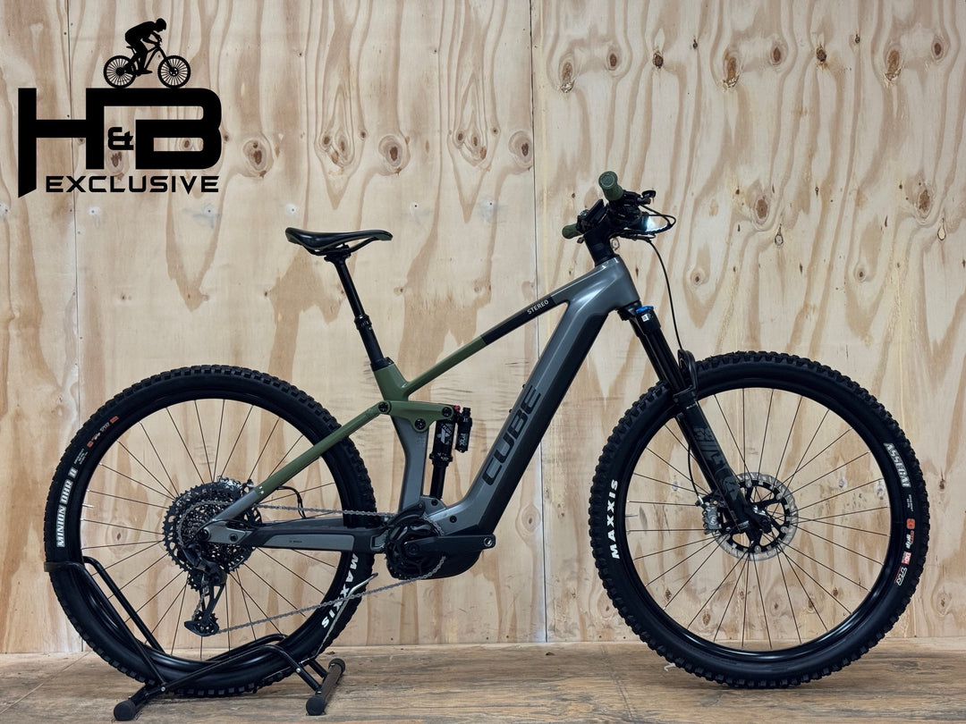 cube stereo hybrid 140 29 zoll Cube Stereo Hybrid 140 HPC TM 750 29 Zoll E-Mountainbike Generalüberholt aus zweiter Hand E-Mountainbike – H&B Exclusive