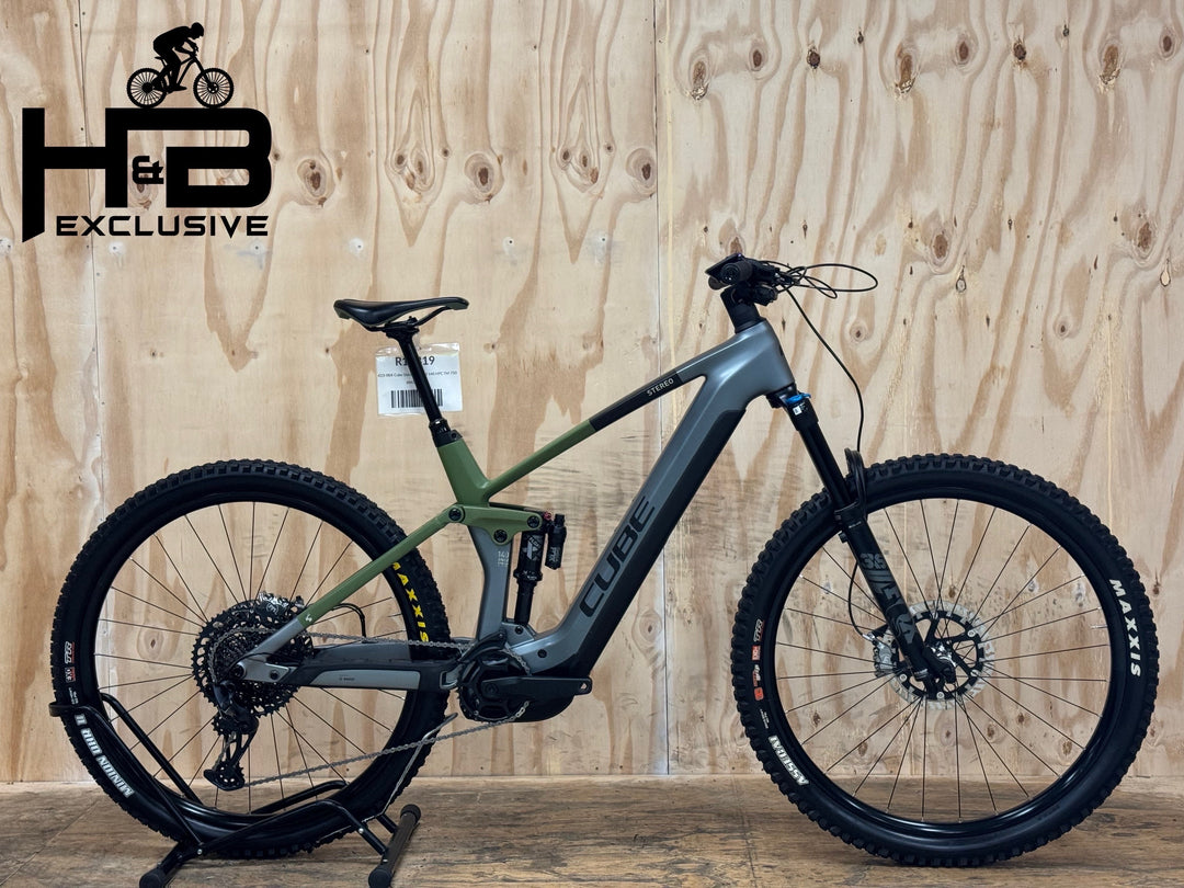 e bike cube 19 zoll Cube Stereo Hybrid 140 HPC TM 750 29 Zoll E-Mountainbike Gebraucht | Generalüberholt