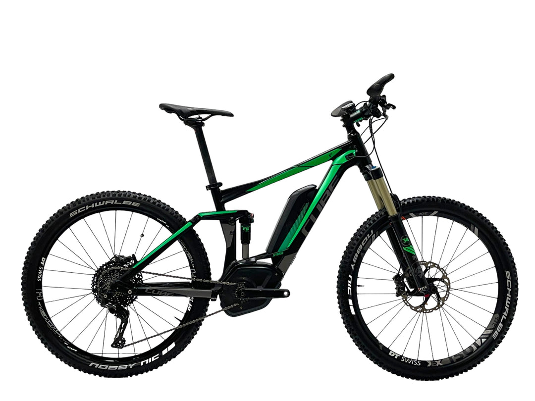 cube stereo hybrid 140 hpa pro 500 e bike 2017 Cube Stereo Hybrid 140 Race 27.5 inch mountain bike Refurbished Used bike – H&B Exclusive