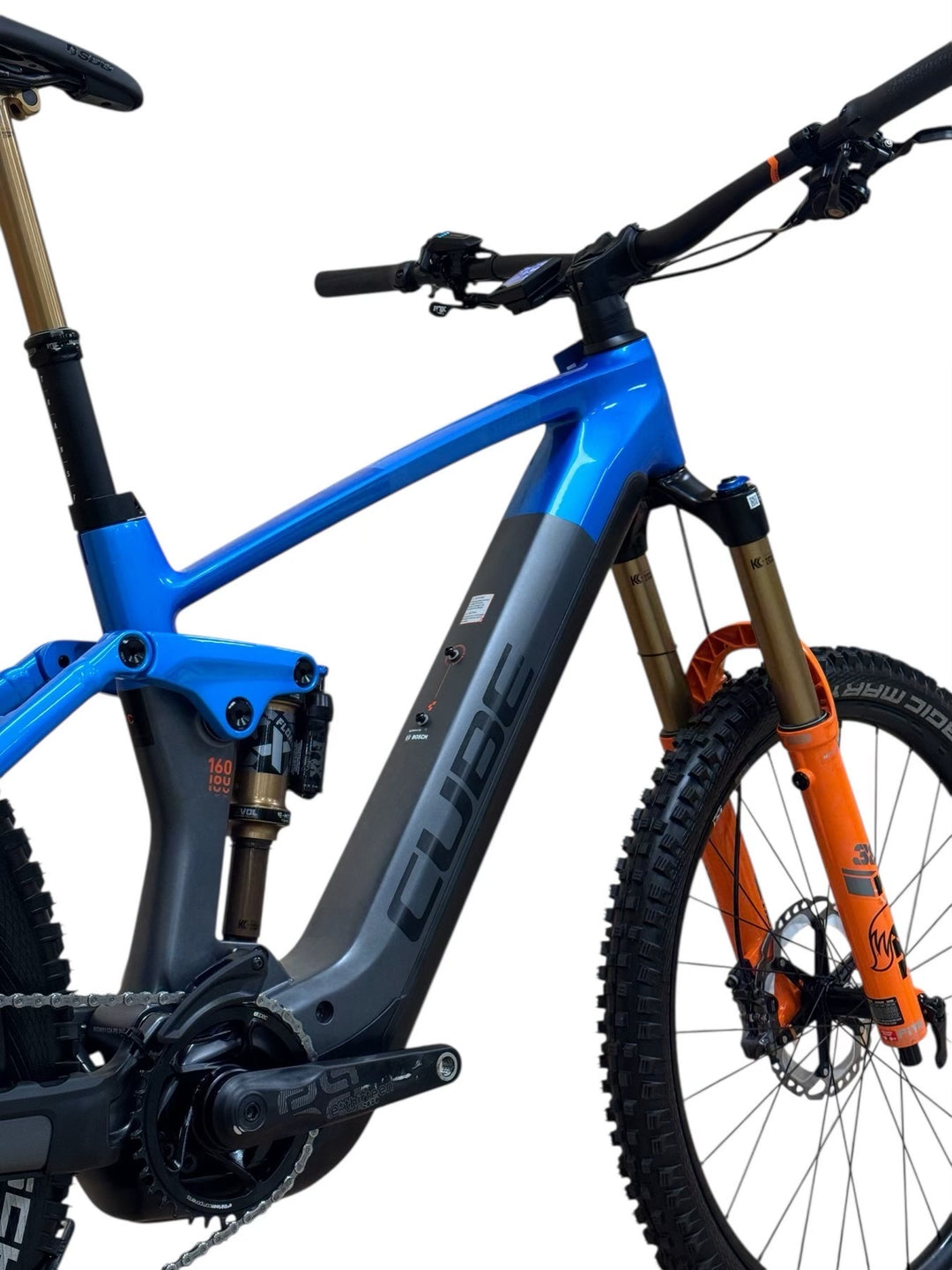 Cube Stereo Hybrid 160 HPC Action Team 750 E-Mountainbike Refurbished Gebruikte fiets 