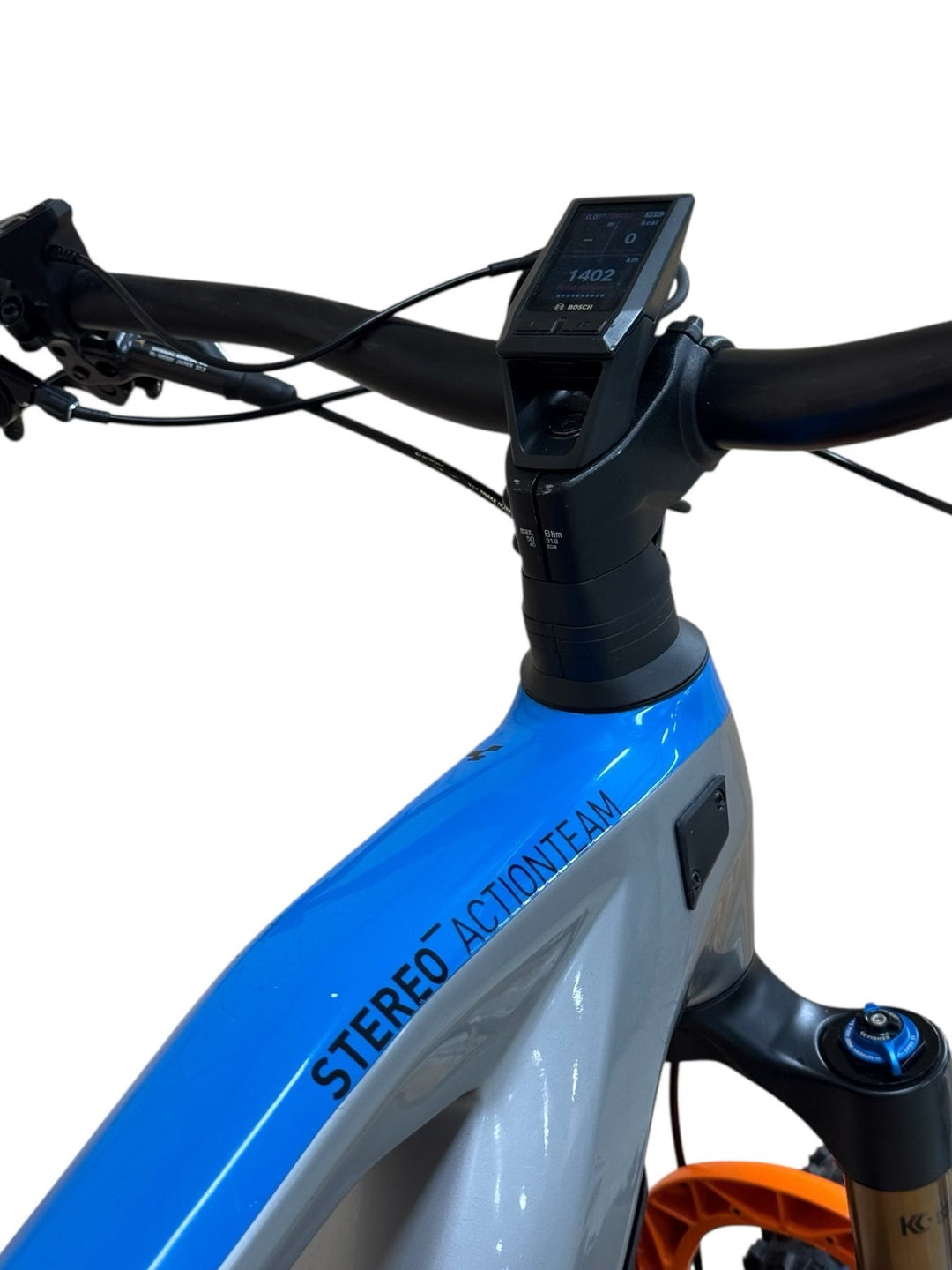 cube stereo hybrid 160 action team 625 Cube Stereo Hybrid 160 HPC Action team 625 Rower elektryczn górski Odnowiony Drugie miejsce Rower elektryczn górski – H&B Exclusive