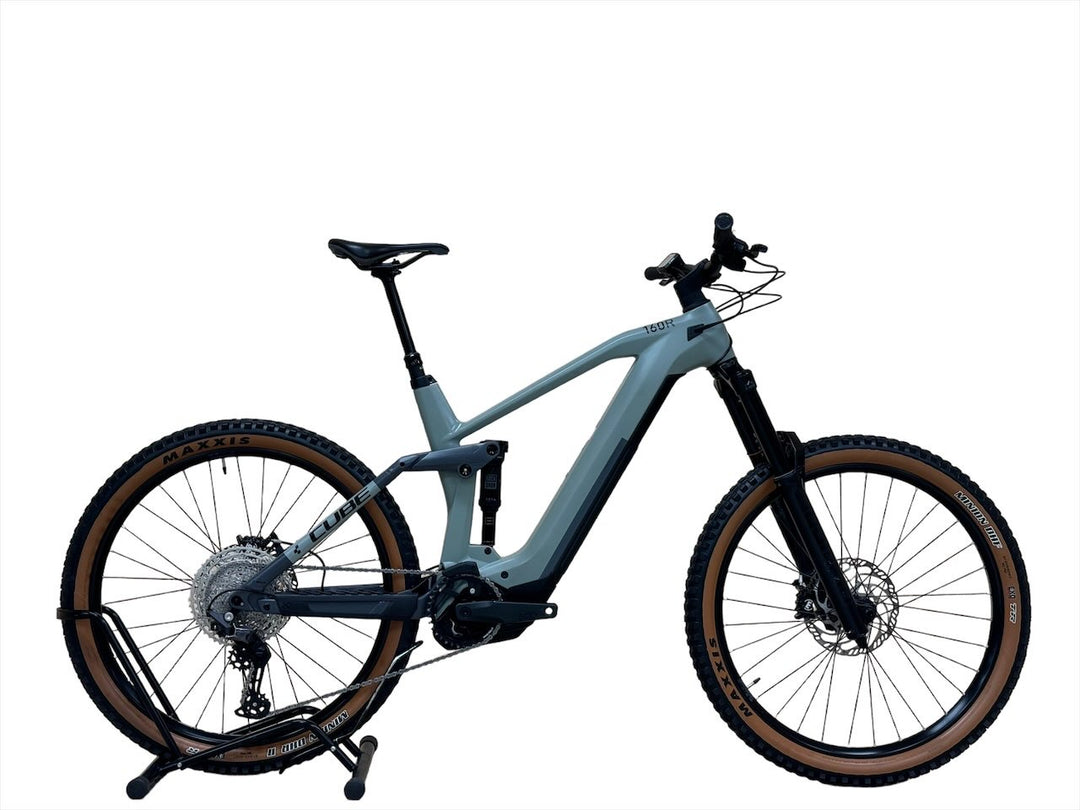 cube stereo hybrid 160 hpc sl 625 27.5 glacier blue Cube Stereo Hybrid 160 HPC Race 625 27.5 inch E-Mountainbike – H&B Exclusive