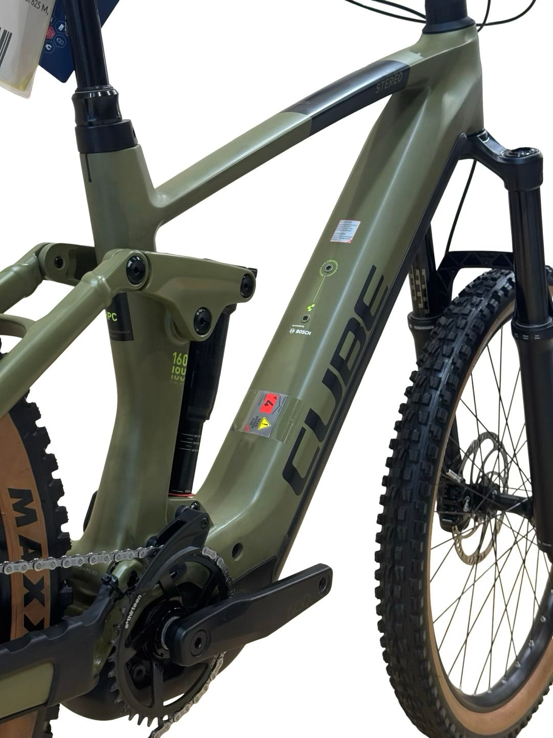 Cube Stereo Hybrid 160 HPC Race 625 bicicleta de montaña eléctrica Reacondicionadas bicicleta usada 