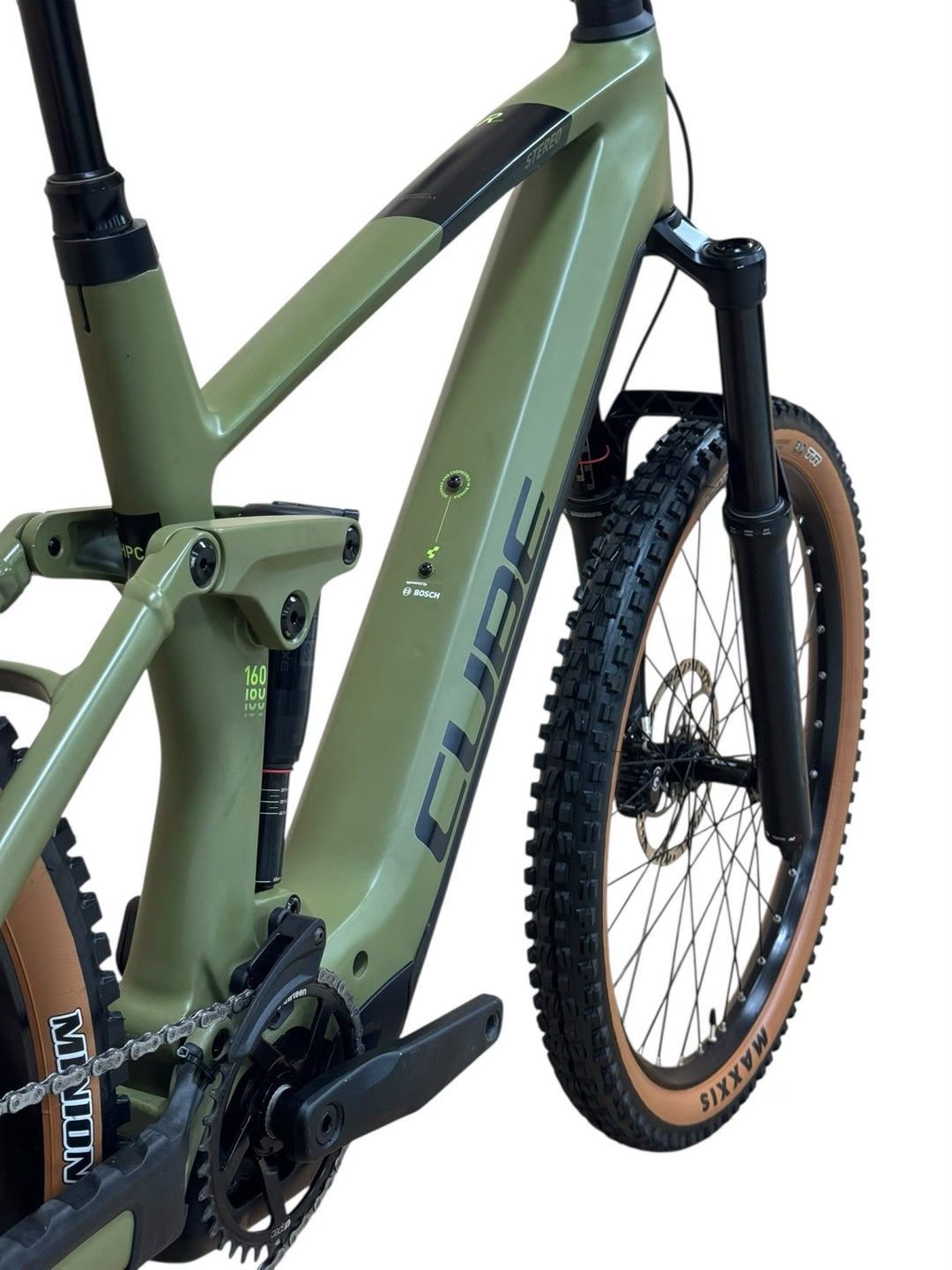 Cube Stereo Hybrid 160 HPC Race 750 E-Mountainbike Refurbished Gebruikte fiets