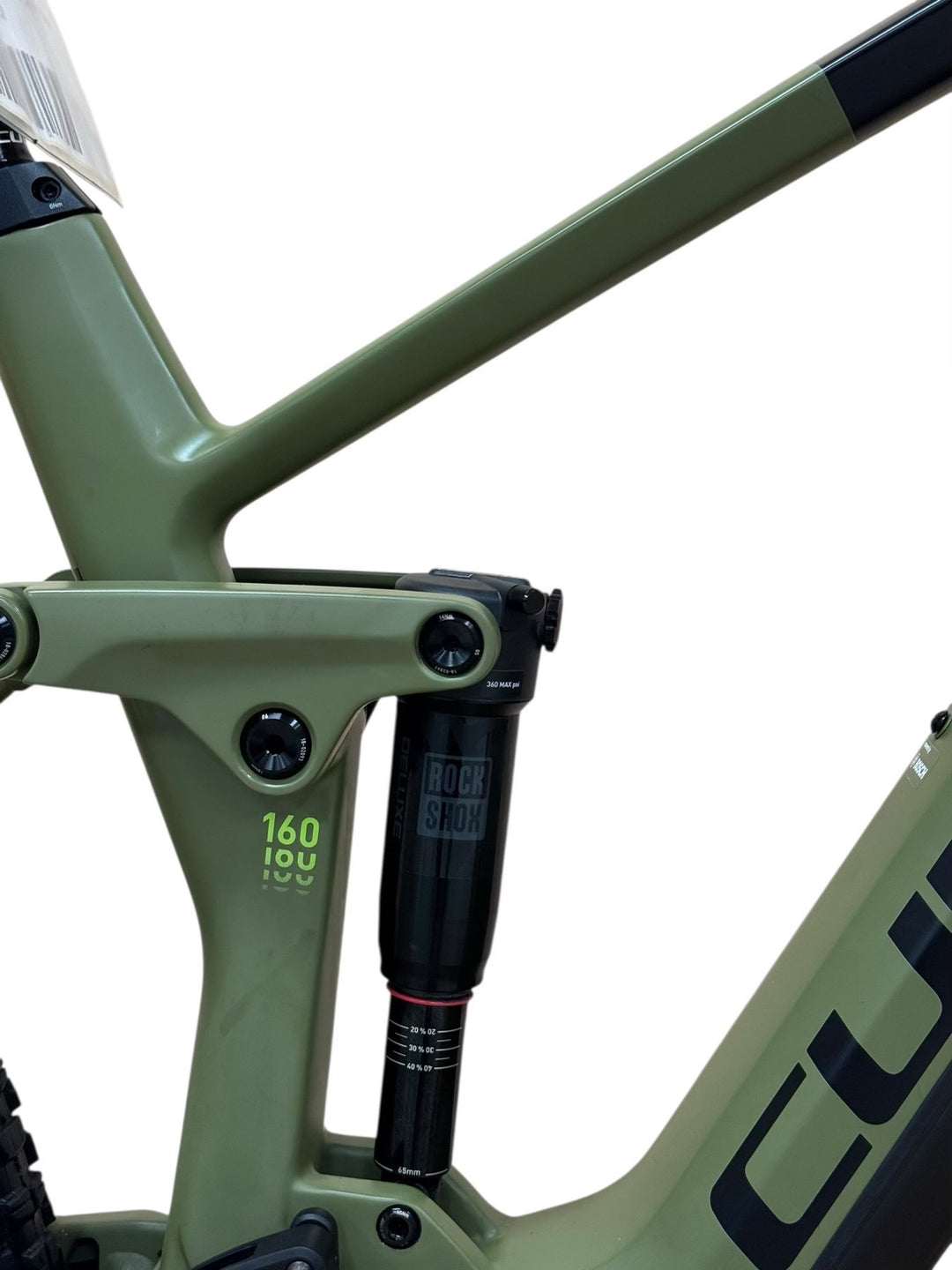 Cube Stereo Hybrid 160 HPC Race 750 E-Mountainbike Refurbished Gebruikte fiets