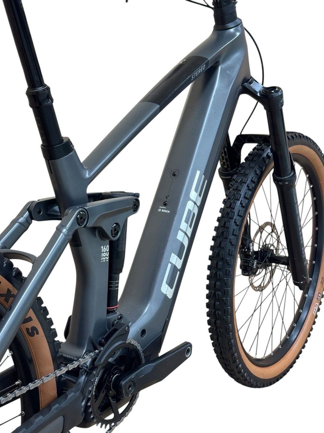 Cube Stereo Hybrid 160 HPC Race 750 E-Mountainbike Refurbished Gebruikte fiets