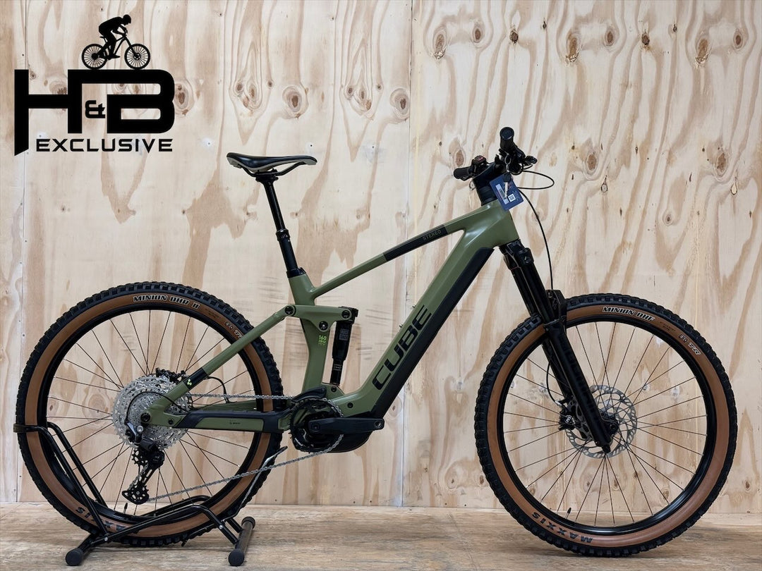 Cube Stereo Hybrid 160 HPC Race 750 E-Mountainbike Refurbished Gebruikte fiets