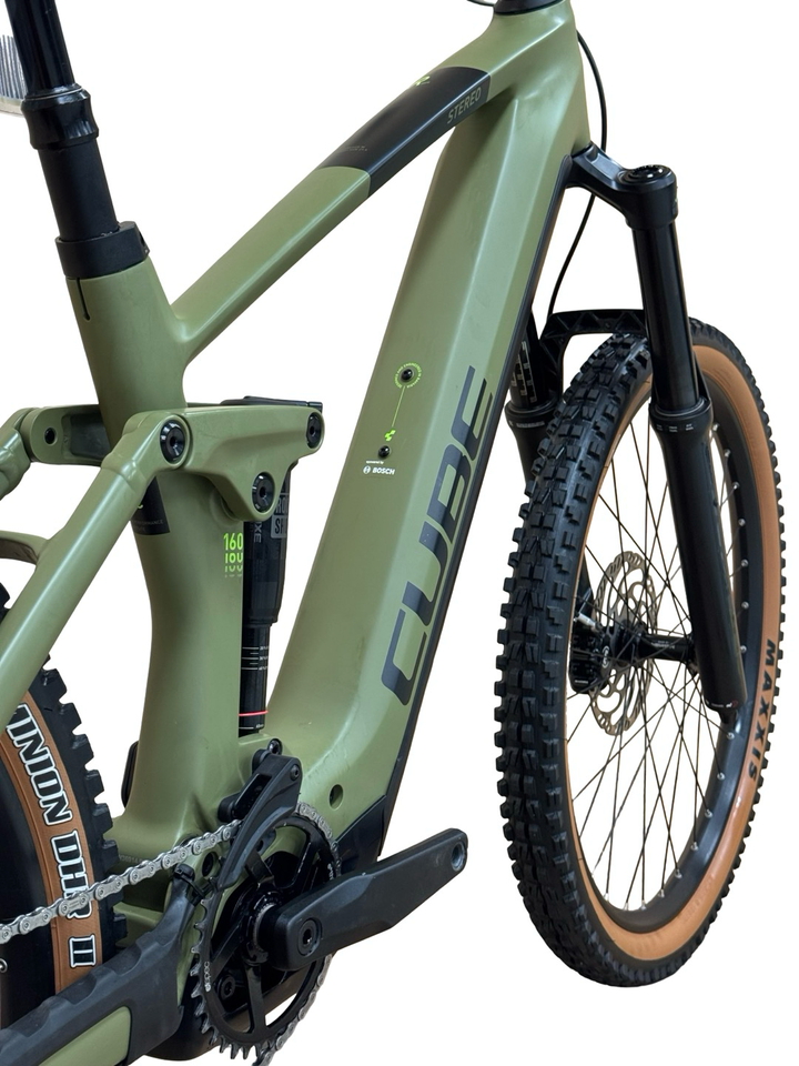 Cube Stereo Hybrid 160 HPC Race 750 E-Mountainbike Refurbished Gebruikte fiets 