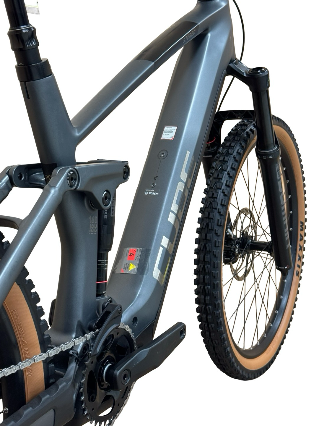 Cube Stereo Hybrid 160 HPC Race 750 E-Mountainbike Refurbished Gebruikte fiets 