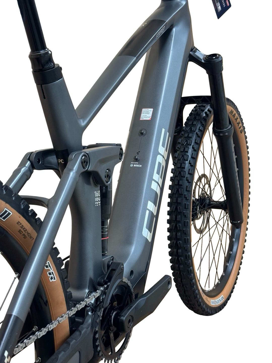 Cube Stereo Hybrid 160 HPC Race 750 E-Mountainbike Refurbished Gebruikte fiets 