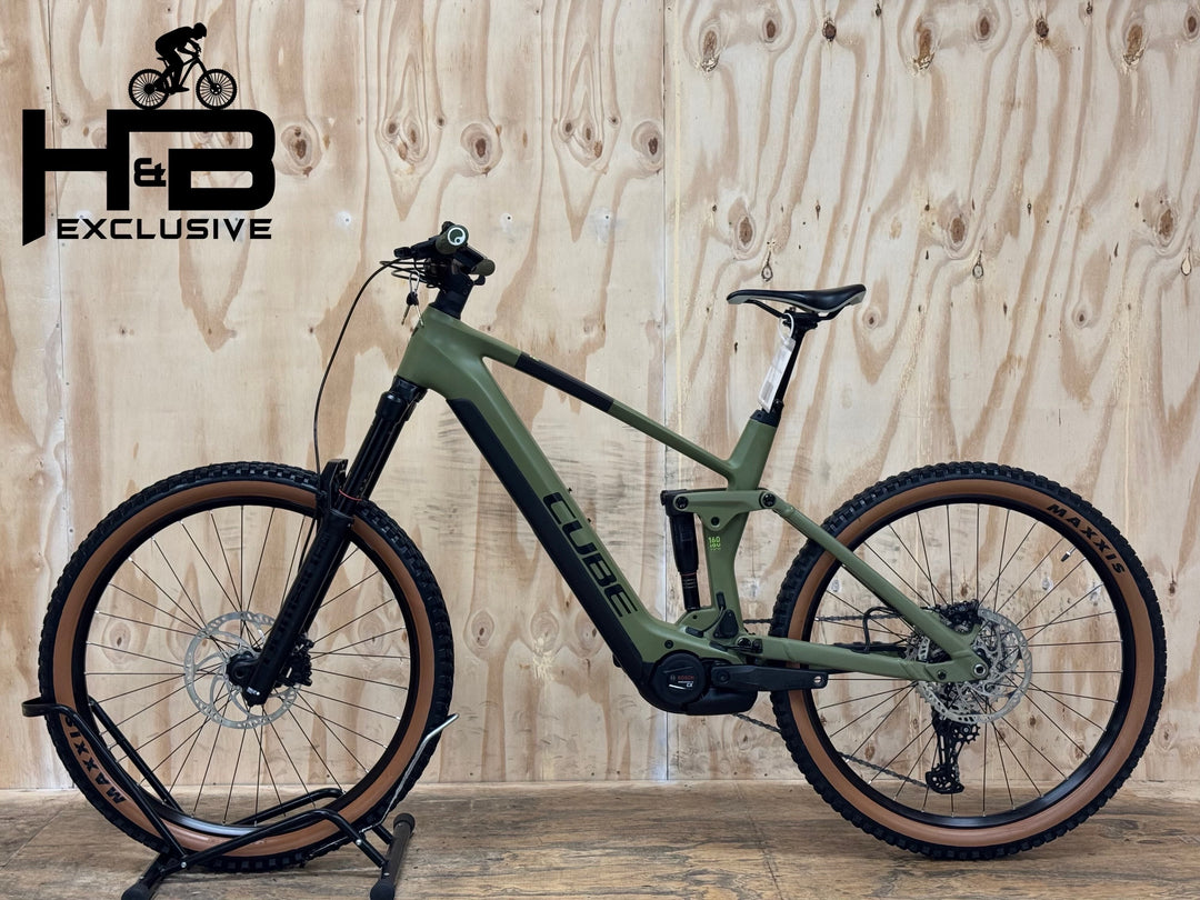 Cube Stereo Hybrid 160 HPC Race 750 E-Mountainbike Refurbished Gebruikte fiets