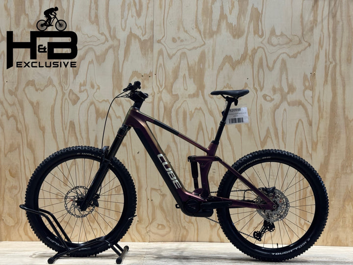 Cube Stereo Hybrid 160 HPC SLX 750 El-mountainbike renoveret brugt cykel 