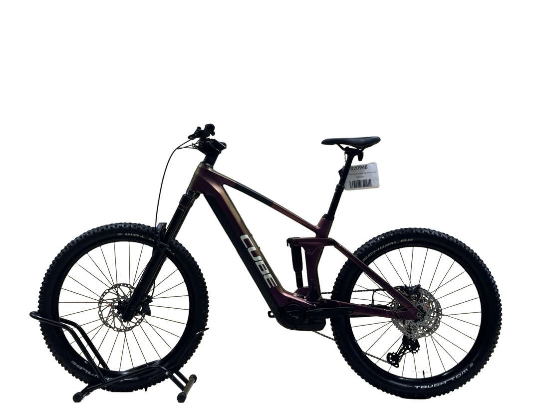 Cube Stereo Hybrid 160 HPC SLX 750 El-mountainbike renoveret brugt cykel 