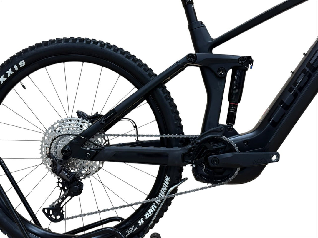 cube stereo hybrid 160 sl 500 27.5 black grey 2019 Cube Stereo Hybrid 160 HPC SLX 750 E-Mountainbike Refurbished second -hand E-Mountainbike – H&B Exclusive