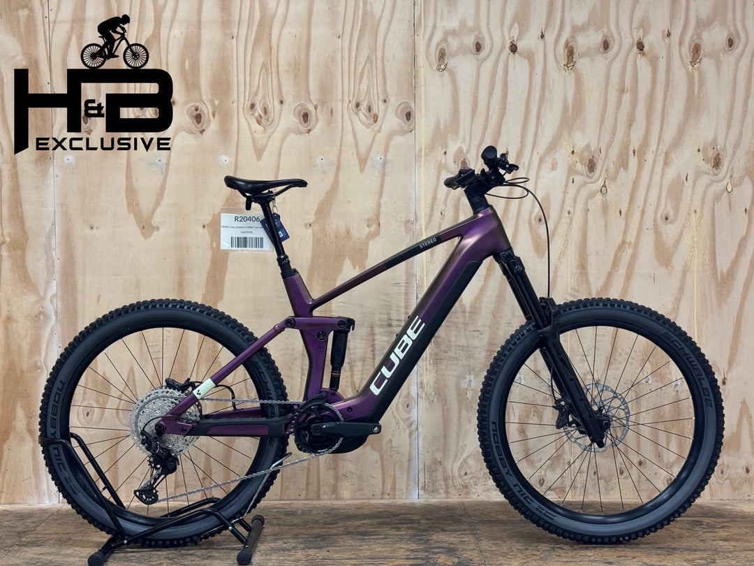 Cube Stereo Hybrid 160 HPC SLX 750 E-Mountainbike Refurbished Gebruikte fiets 