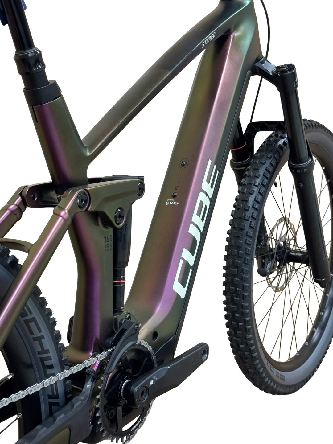 Cube Stereo Hybrid 160 HPC SLX 750 E-Mountainbike Refurbished Gebruikte fiets 