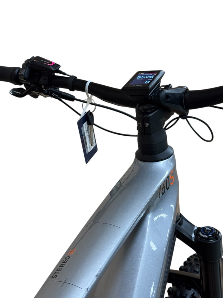 Cube Stereo Hybrid 160 HPC SL 750 E-Mountainbike Refurbished Gebruikte fiets 