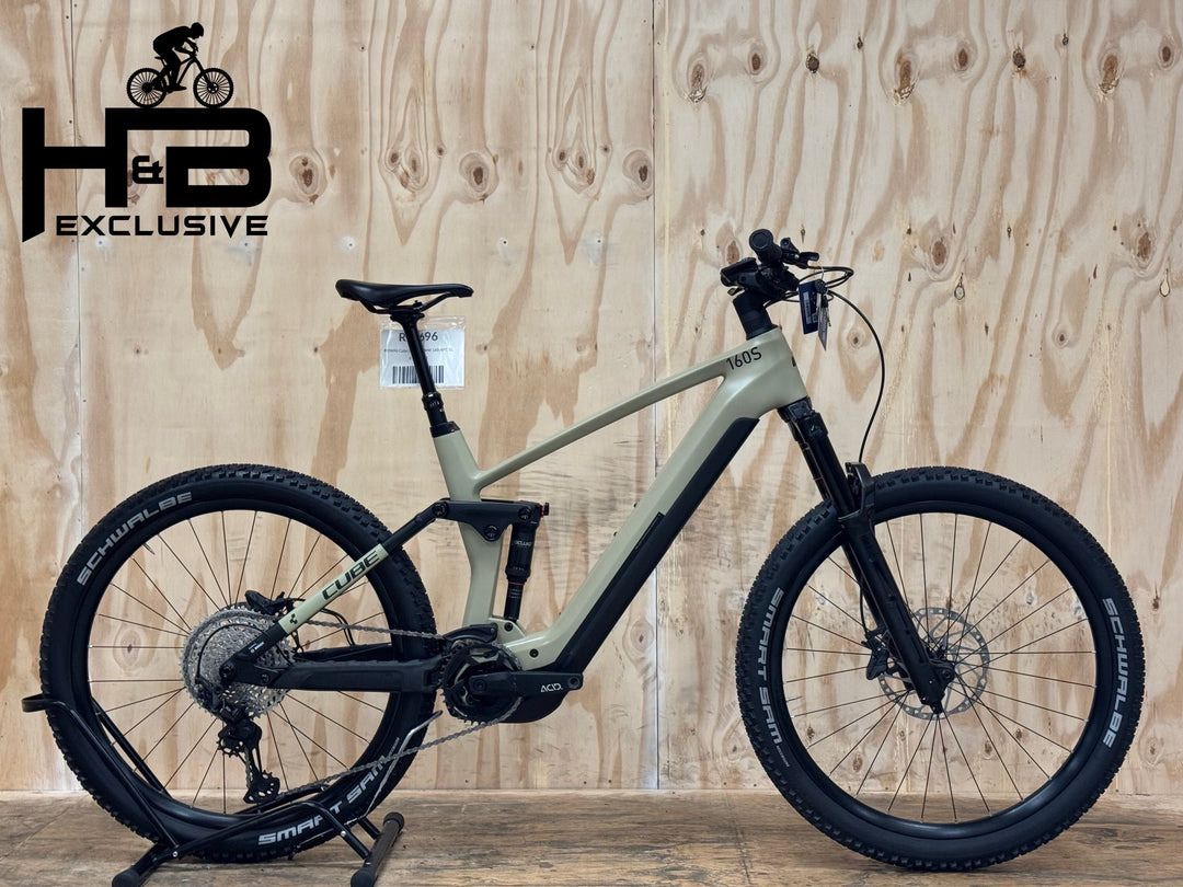 Cube Stereo Hybrid 160 HPC SL 750 E-Mountainbike Refurbished Gebruikte fiets 
