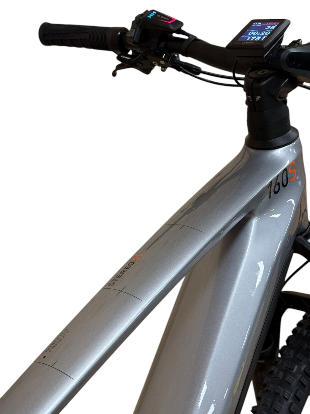 Cube Stereo Hybrid 160 HPC SL 750 E-Mountainbike Refurbished Gebruikte fiets