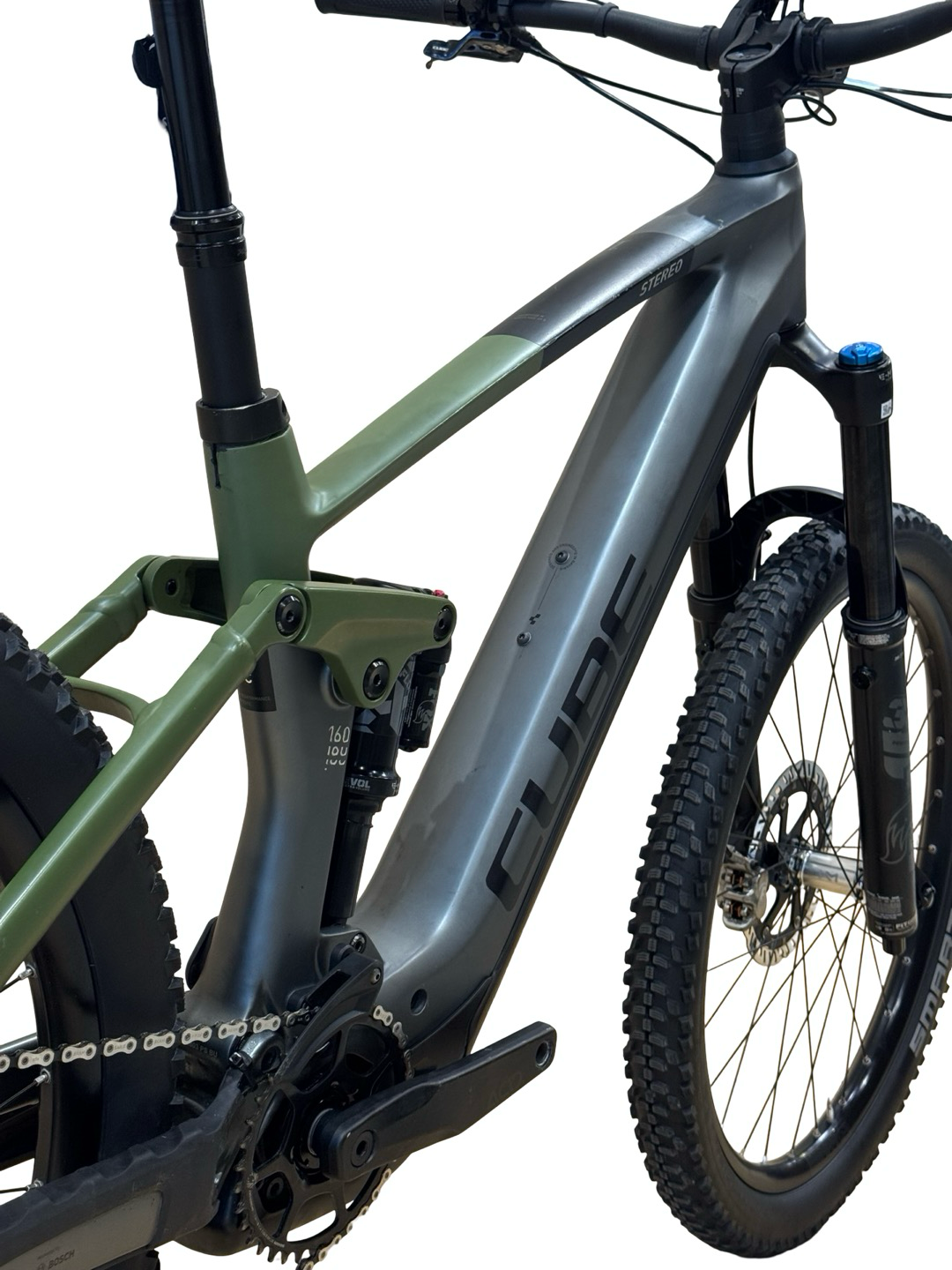 Cube Stereo Hybrid 160 HPC TM 750 E-Mountainbike Refurbished Gebruikte fiets 