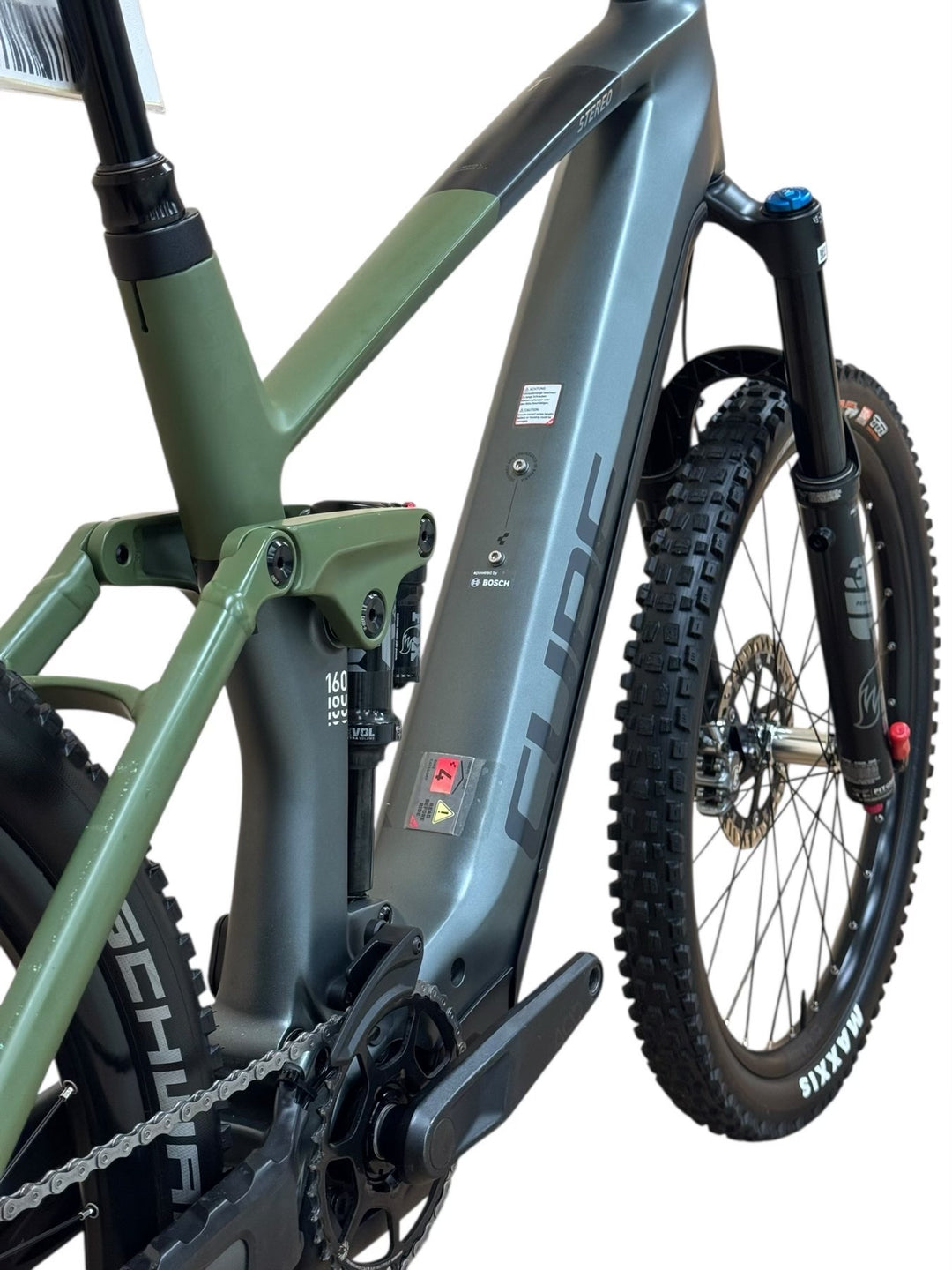 Cube Stereo Hybrid 160 HPC TM 750 E-Mountainbike Refurbished Gebruikte fiets