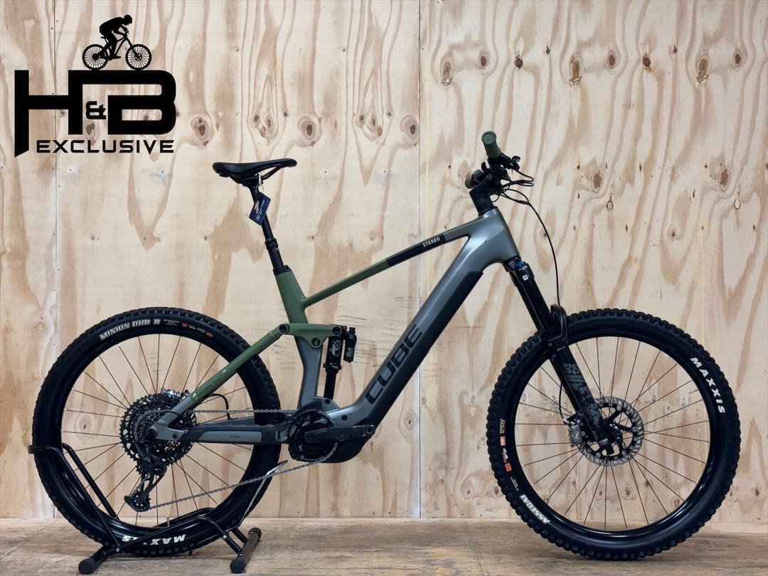 cube e-bike mtb stereo hybrid 160 sl kiox Cube Stereo Hybrid 160 HPC TM 750 E-Mountainbike – H&B Exclusive