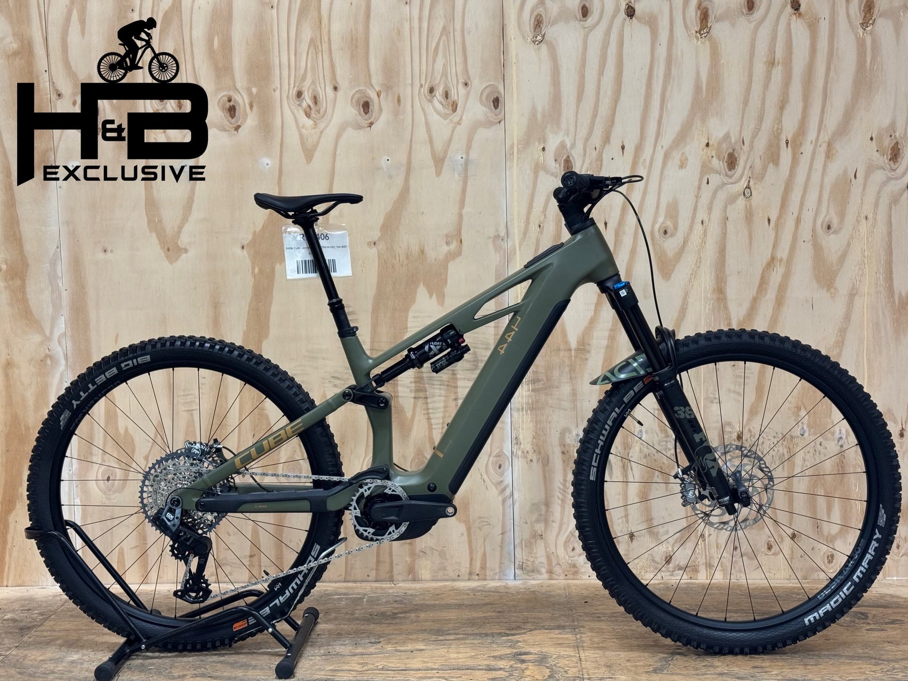 Cube Stereo Hybrid One44 HPC TM 800 29 Zoll E-Mountainbike Generalüberholt aus zweiter Hand E-Mountainbike – H&B Exclusive