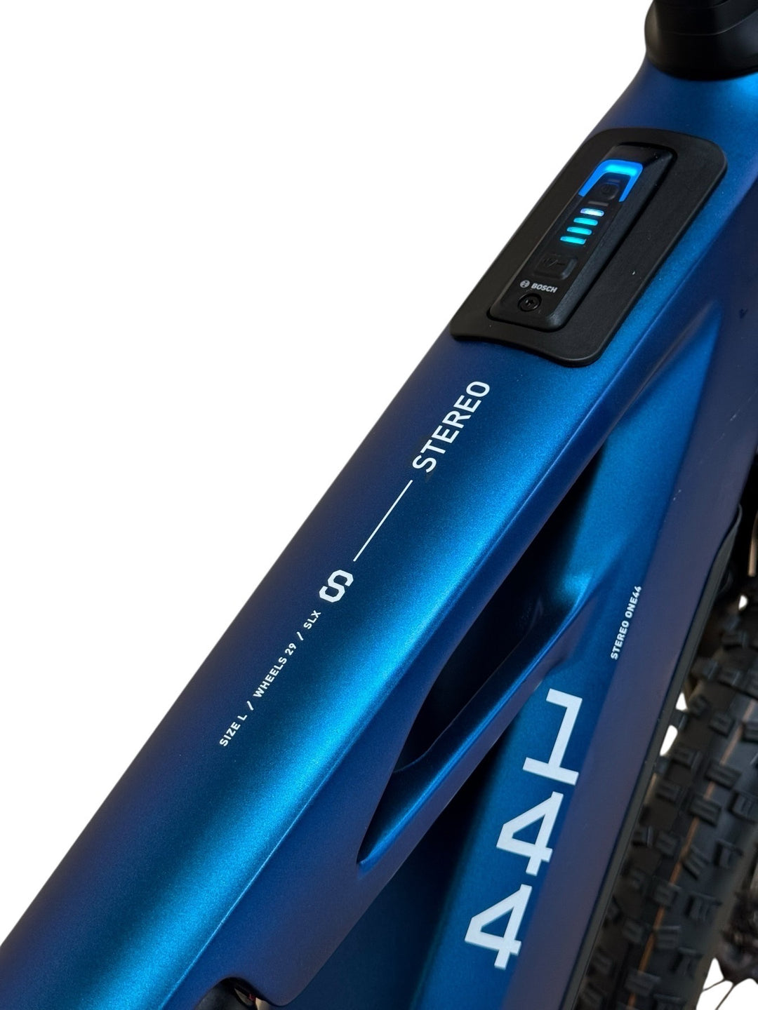 Cube Stereo Hybrid One44 HPC SLX 800 29 inch E-Mountainbike Refurbished Gebruikte fiets