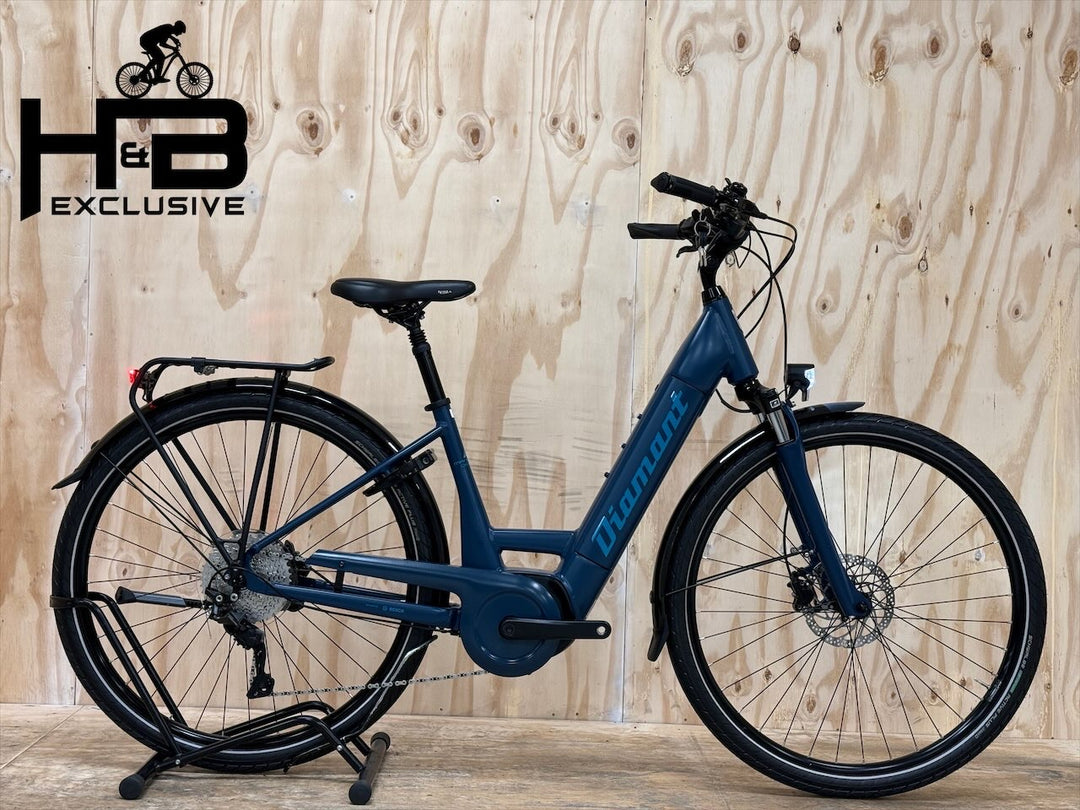 hollandrad e bike diamant Diamant Mandara Deluxe+ E-Bike Generalüberholt aus zweiter Hand E-Bike – H&B Exclusive