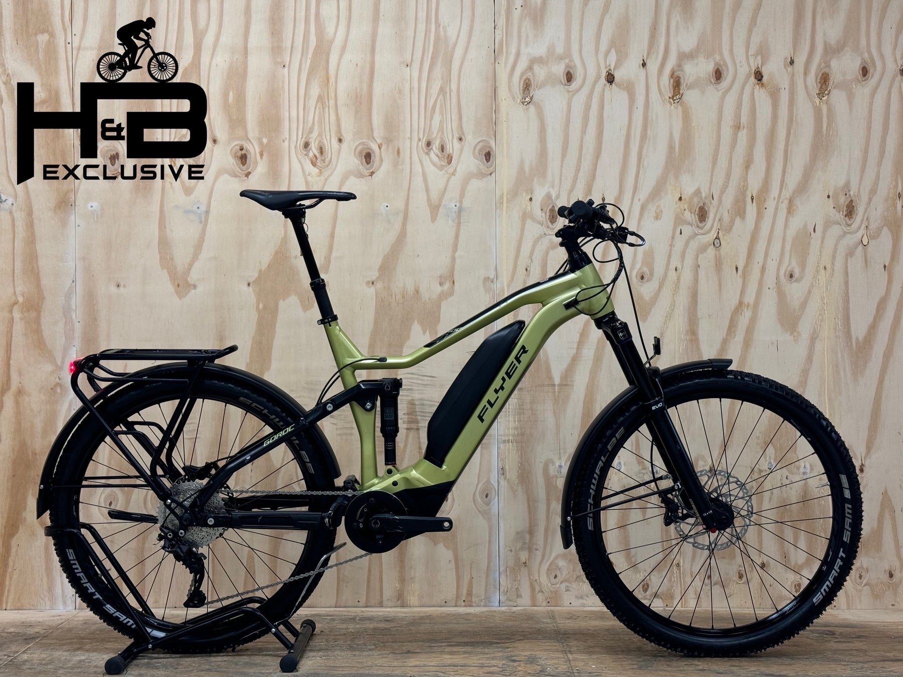 flyer mountainbike 2021 Goroc4 4.10 E-Mountainbike Refurbished second -hand E-Mountainbike – H&B Exclusive Formulation:Oil Boxhandschuhe VELCRO | für SE Bikes Life number mens goggles