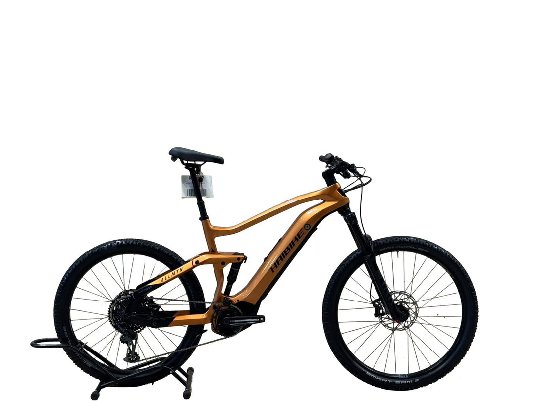 Haibike Allmtn CF 6 el-mountainbike renoveret brugt cykel  