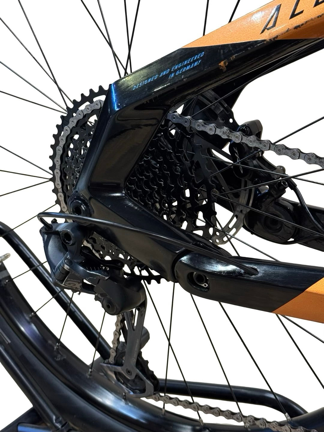 Haibike Allmtn CF 6 el-mountainbike renoveret brugt cykel  