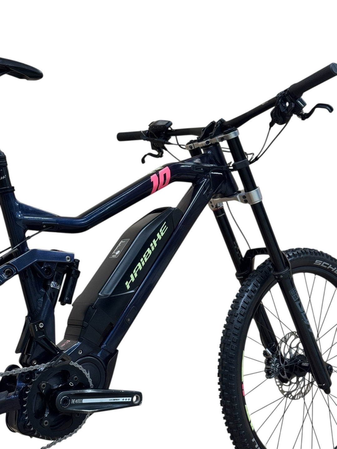 Haibike Dwnhll 10 E-Mountainbike Refurbished Gebruikte fiets