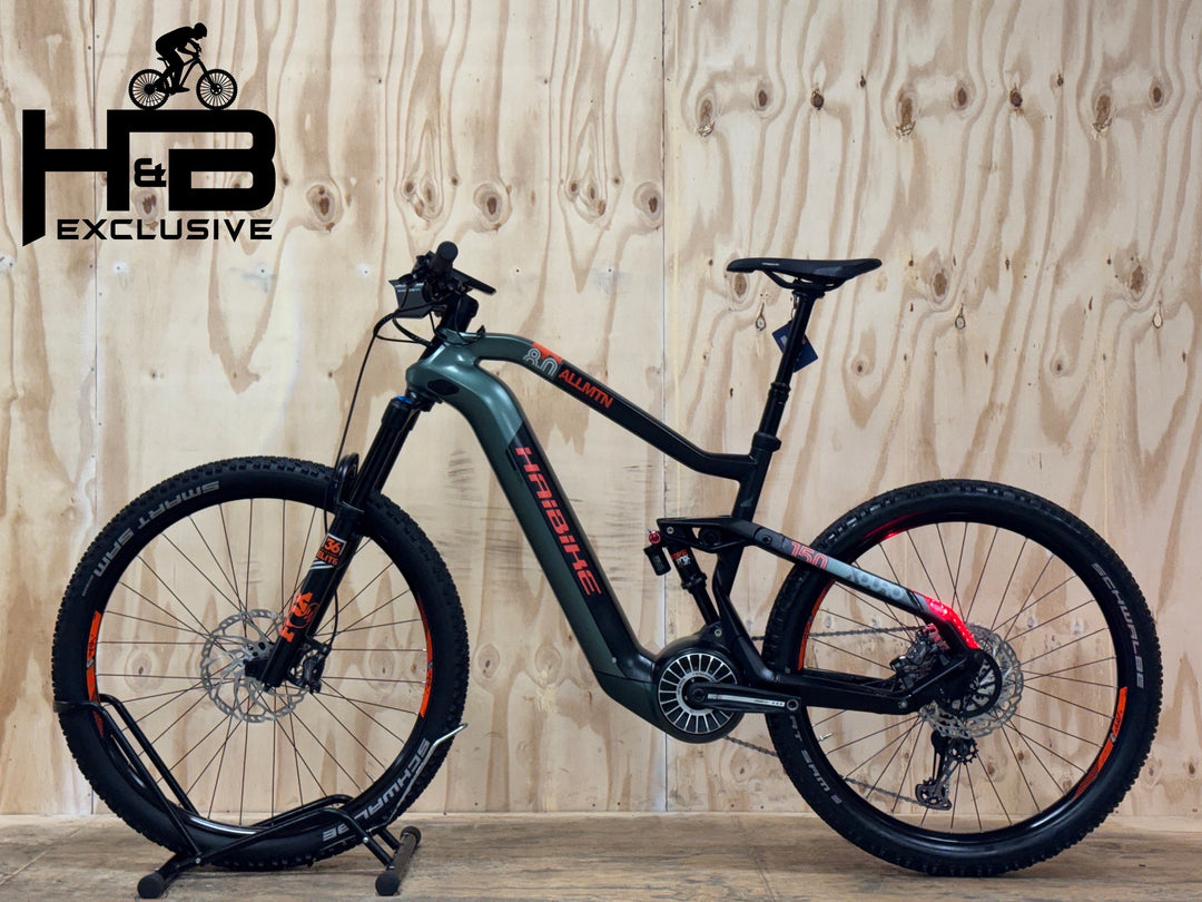 Haibike XDURO AllMtn 8.0 E-Mountainbike Refurbished Gebruikte fiets 
