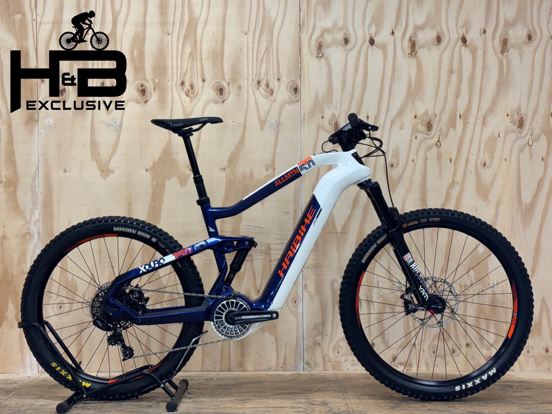 Haibike Xduro AllMtn Flyon 5.0 E-Mountainbike Refurbished second -hand E- Mountainbike – H&B Exclusive