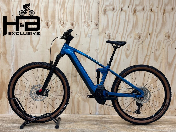 <tc>Cube</tc> <tc>Stereo</tc> <tc>Hybrid</tc> 120 SLX 750 29 inch E-Mountain Bike