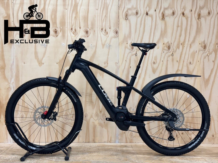 <tc>Cube</tc> <tc>Stereo</tc> <tc>Hybrid</tc> 120 SLX 750 29 inch E-Mountain Bike