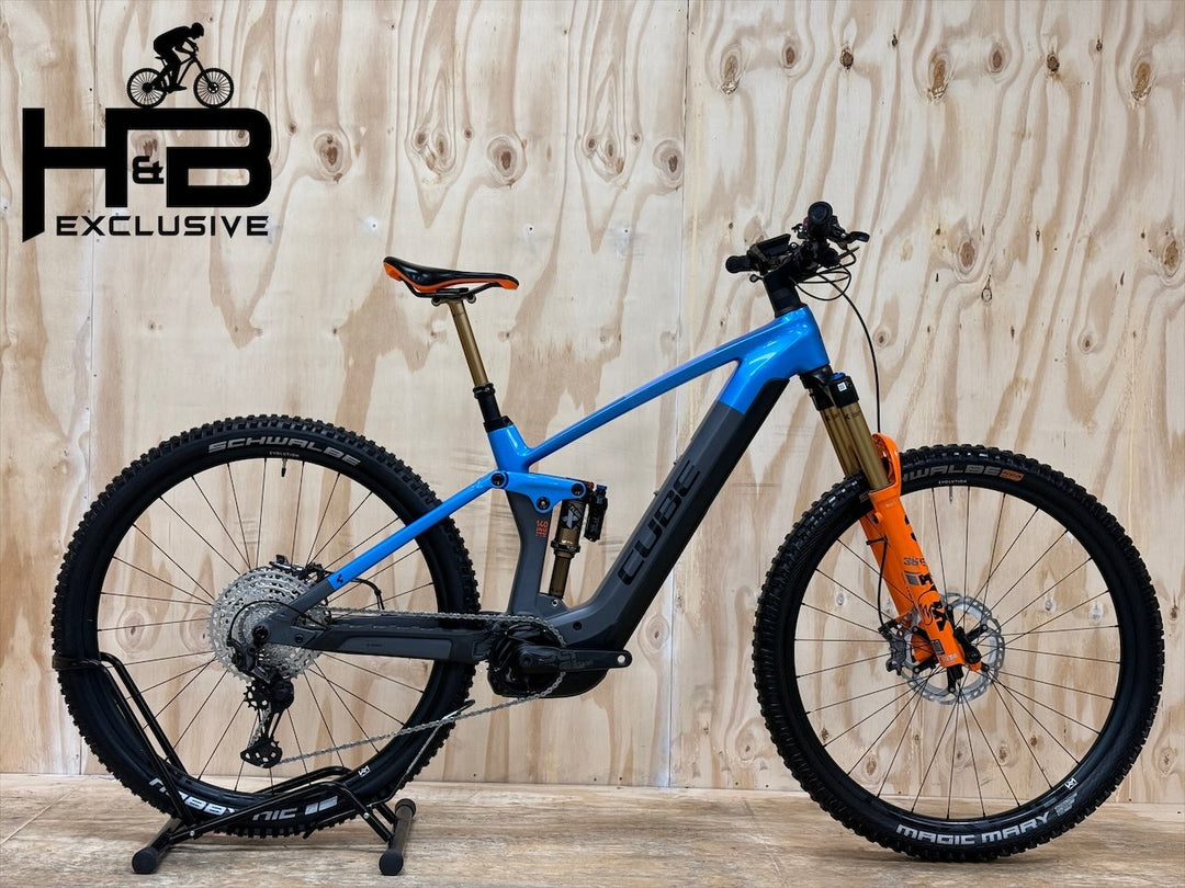 cube stereo hybrid 140 race team Cube Stereo Hybrid 140 HPC Action Team 750 29 inch E-Mountainbike – H&B Exclusive