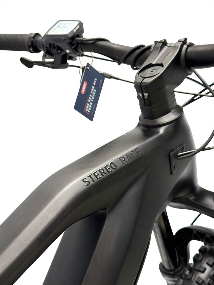 <tc>Cube</tc> <tc>Stereo</tc> <tc>Hybrid</tc> 140 Race 625 29 inch E-Mountain Bike
