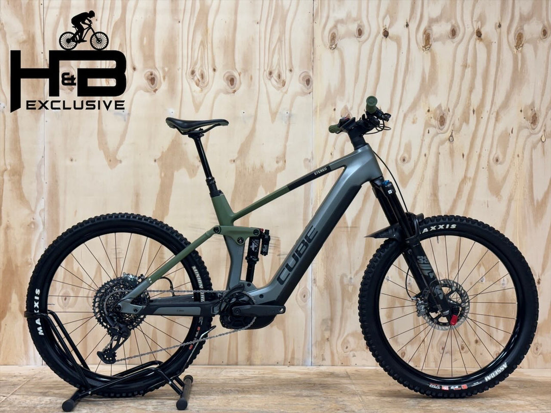 Cube Stereo Hybrid 160 HPC TM 750 inch E-Mountainbike – H&B