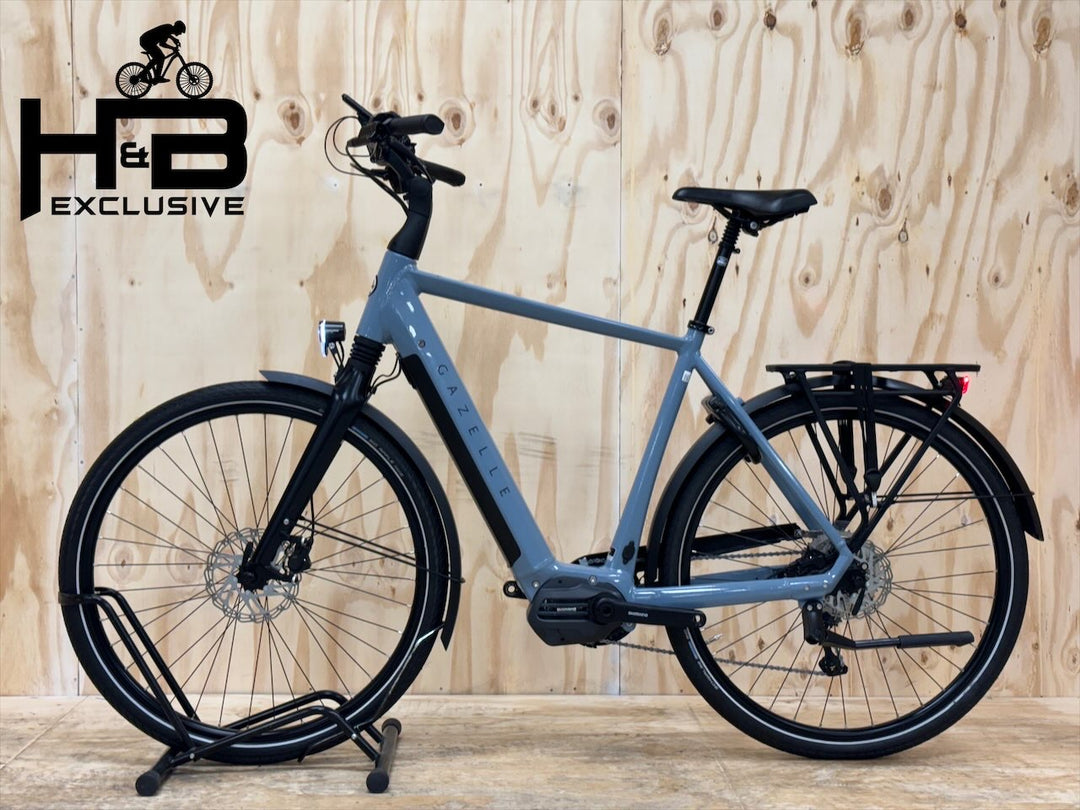 Bicicleta elétrica Gazelle Chamonix T10 HMS 28 polegadas