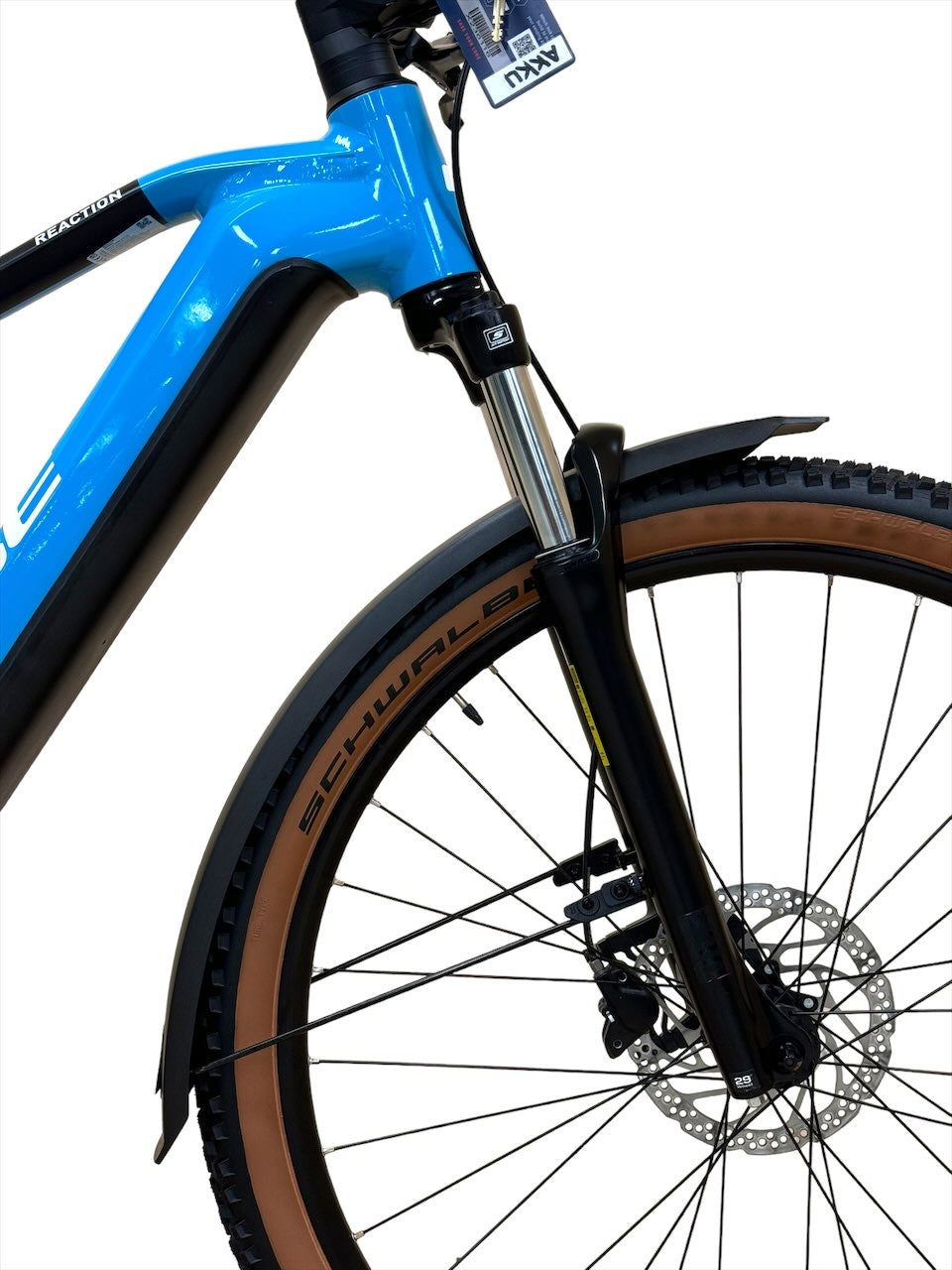 <tc>Cube</tc> <tc>Reaction</tc> <tc>Hybrid</tc> One 625 Allroad 29 inch E-Mountain bike