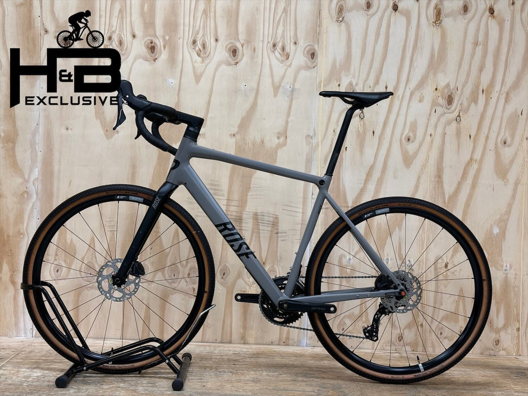 rose backroad al grx rx600 1x11 gravel-bike Rose Backroad AL GRX RX600 Gravel bike Refurbished second -hand Gravel bike – H&B Exclusive