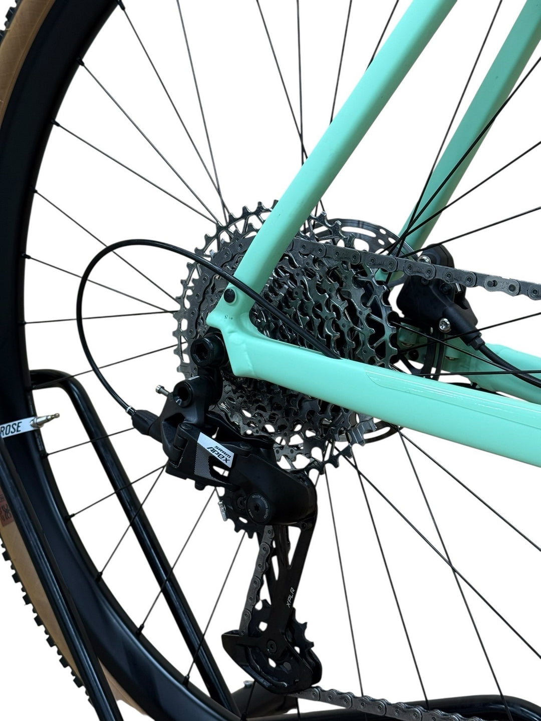 Rose Backroad AL Plus Apex XPLR Elektrische Gravelbike Refurbished Gebruikte fiets 