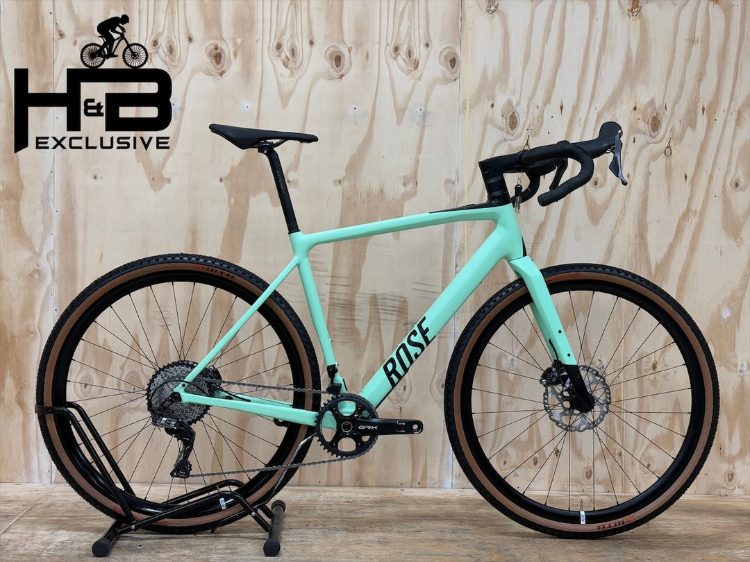 rose e-gravel bike Rose Backroad AL Plus GRX RX810 Electric Gravel bike Refurbished used Electric Gravel bike – H&B Exclusive