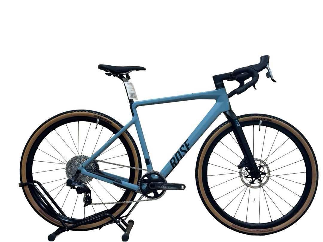 gravel bike etap axs Rose Backroad Force XPLR Used | Refurbished ftm gear steps are tight Color:Black/White/Red Orbea Wild LT M20