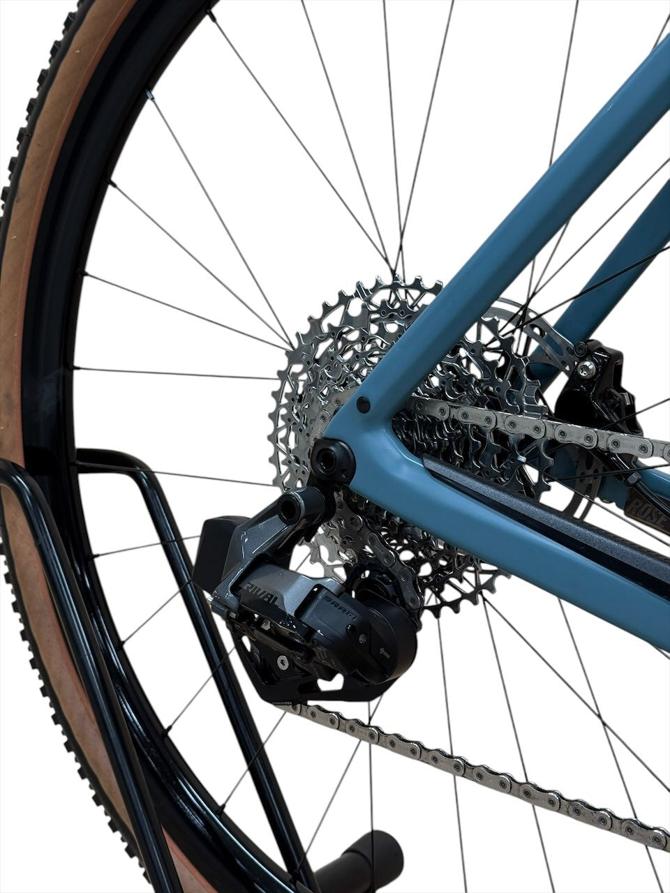 Rose Backroad Rival eTap AXS XPLR Gravelbike Refurbished Gebruikte fiets