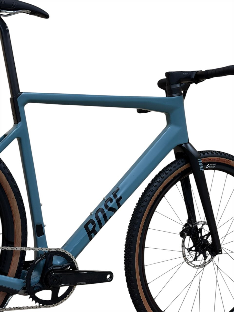 Rose Backroad Rival eTap AXS Xplr grussykkel Oppusset andre -hånd