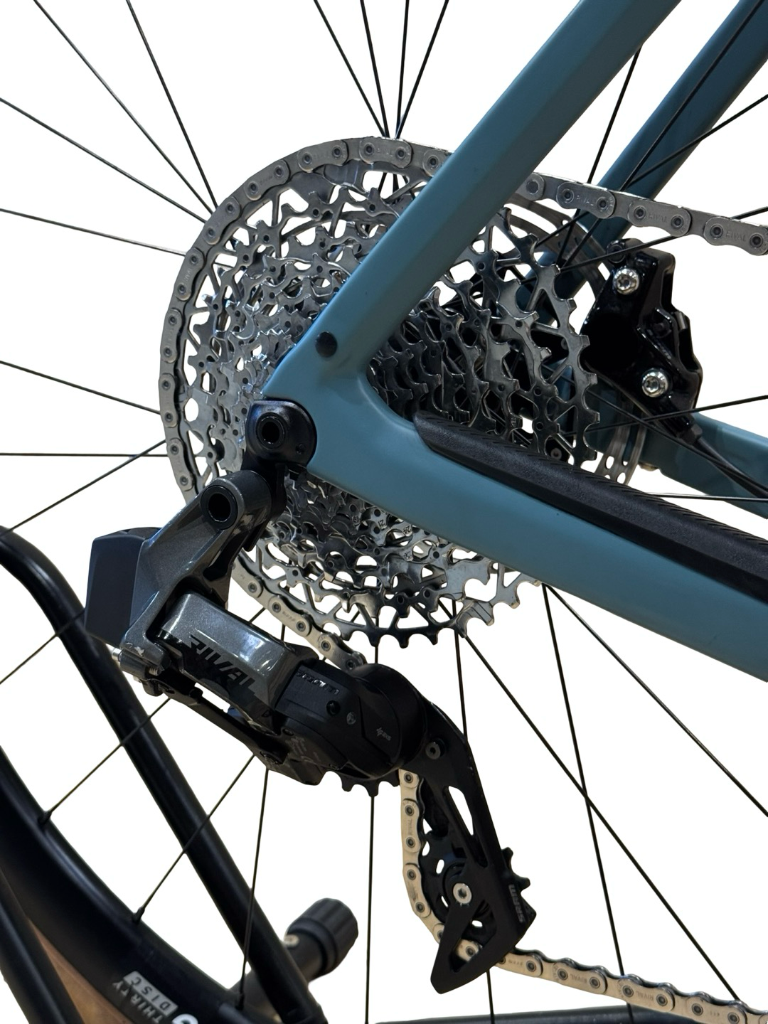 Rose Backroad Rival eTap AXS XPLR Gravelbike Refurbished Gebruikte fiets 